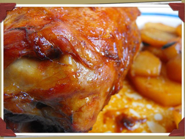 Codillos de cerdo asados