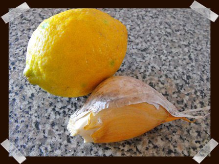 Con un limón Con un limón