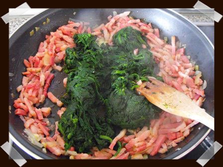 Añadimos las espinacas