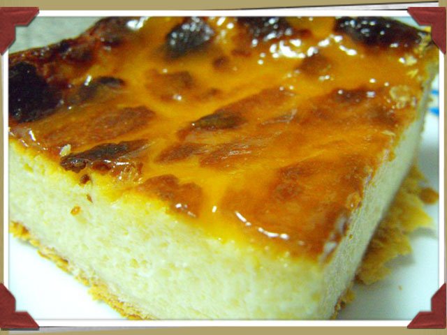 Tarta de sémola y limón