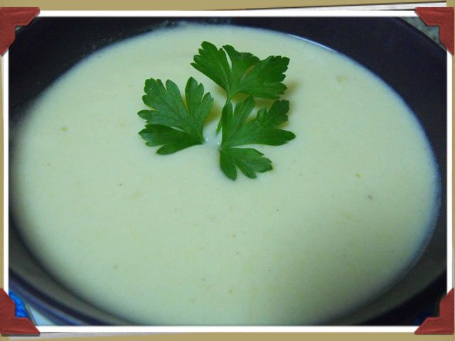 Crema de calabacin Crema de calabacin