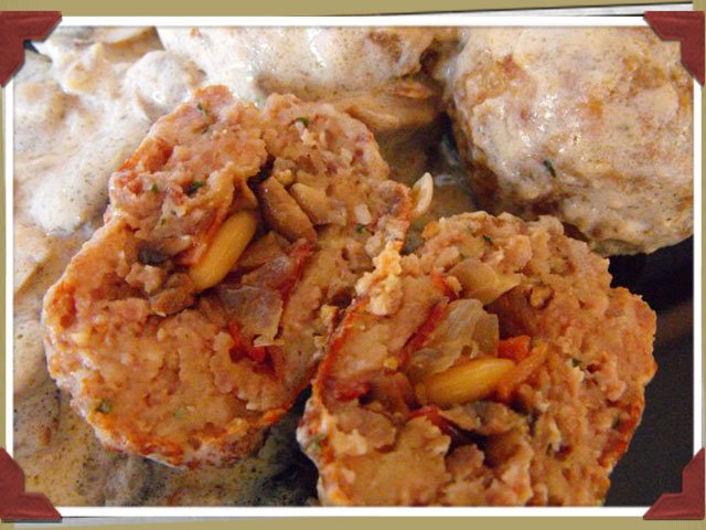 Albóndigas rellenas