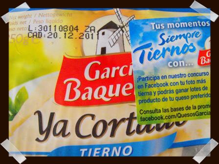 Queso tierno Garcia Baquero