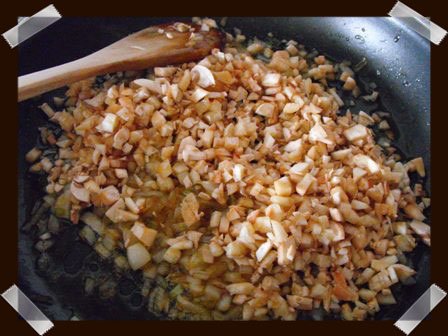 Añadimos el champiñon