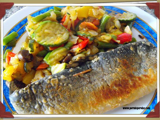 Truchas a la navarra