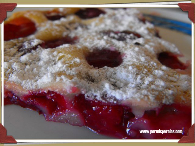 Clafoutis de cerezas