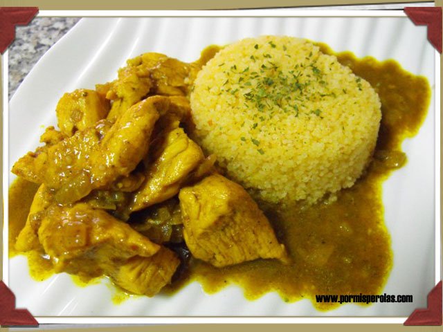 Pollo al Ras el Hanout