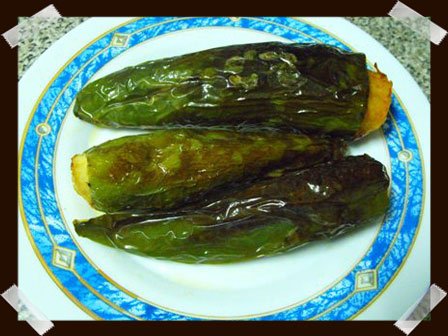 Tortilla con pimientos