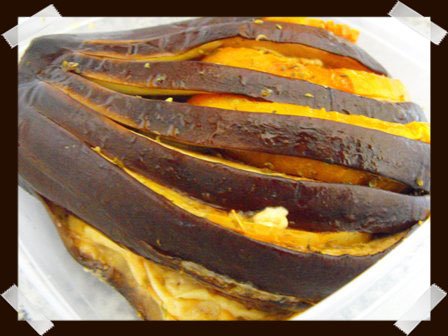 Abanico de berenjena