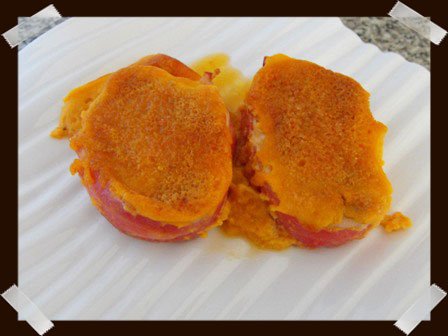 Solomillo de cerdo con alioli de sobrasada