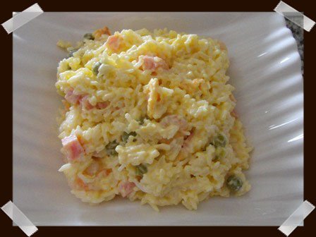 Ensalada de arroz tres delicias