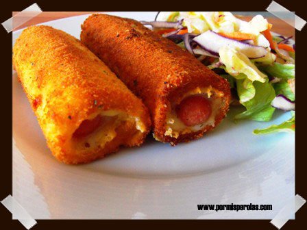 Flamenquines de salchicha