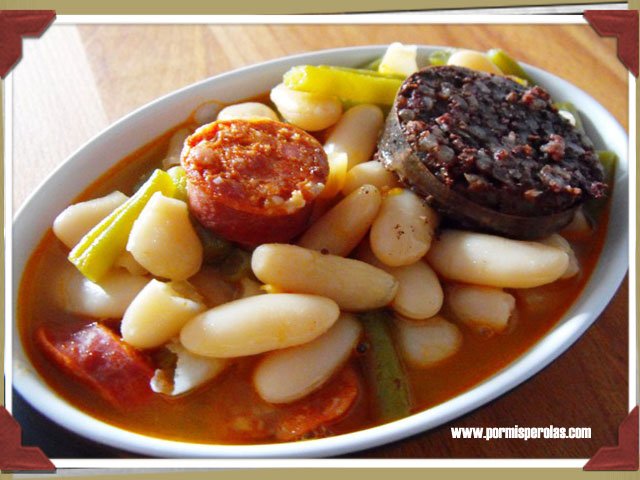 Guiso de judiones con judías verdes