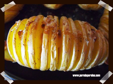 Patatas Hasselback